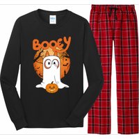 Booey Halloween Funny Spooky Season Blue Heeler Long Sleeve Pajama Set