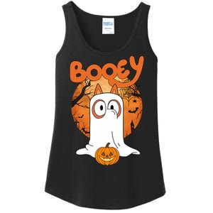 Booey Halloween Funny Spooky Season Blue Heeler Ladies Essential Tank