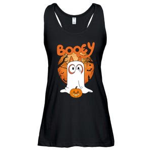 Booey Halloween Funny Spooky Season Blue Heeler Ladies Essential Flowy Tank