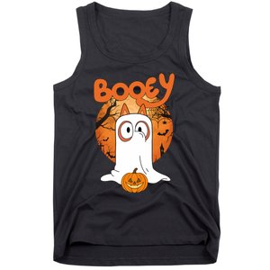 Booey Halloween Funny Spooky Season Blue Heeler Tank Top