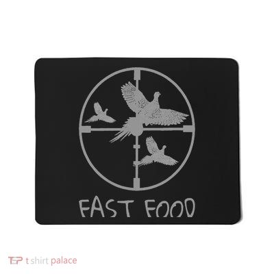 Bird Hunting Funny Hunter Fast Food Pheasant Mousepad