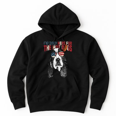 Basset Hound Funny 4th Of July Pup Hoodie