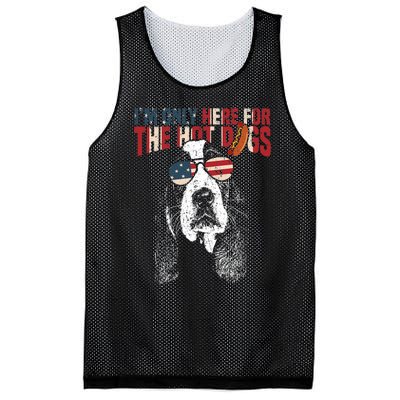 Basset Hound Funny 4th Of July Pup Mesh Reversible Basketball Jersey Tank