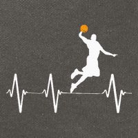 Basketball Heartbeat Gifs For  And Cotton Canvas Backpack