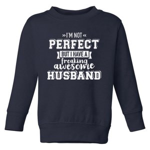 Best Husband Gift For Wife Valentine's Day Toddler Sweatshirt