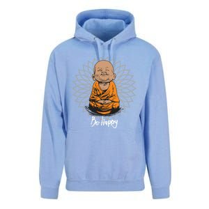 Be Happy Gift Heavily Meditated Gift Buddha Yoga Gift New Gift Unisex Surf Hoodie