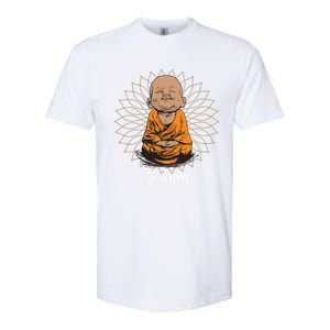 Be Happy Gift Heavily Meditated Gift Buddha Yoga Gift New Gift Softstyle CVC T-Shirt