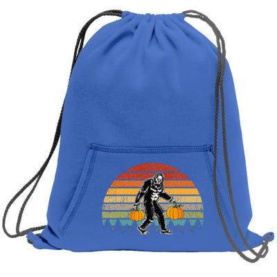 Bigfoot Halloween Gift Sweatshirt Cinch Pack Bag