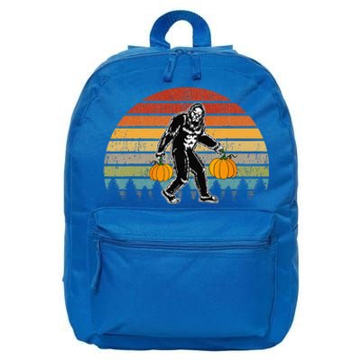 Bigfoot Halloween Gift 16 in Basic Backpack