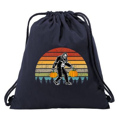 Bigfoot Halloween Gift Drawstring Bag