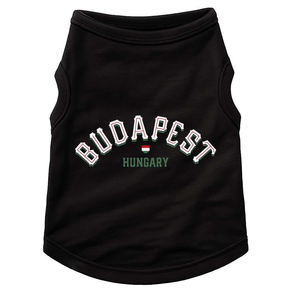 Budapest Hungary Great Gift Vintage Hungarian Capital Gift Doggie Tank