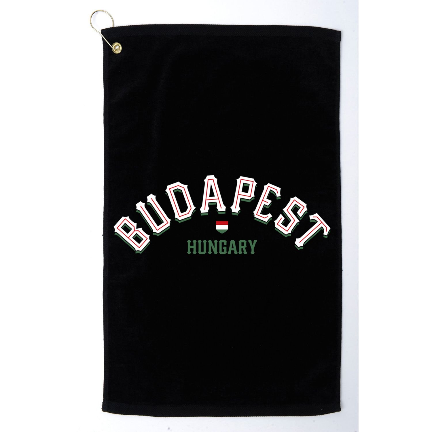 Budapest Hungary Great Gift Vintage Hungarian Capital Gift Golf Towel