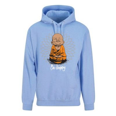 Be Happy Gift Heavily Meditated Gift Buddha Yoga Gift New Cool Gift Unisex Surf Hoodie