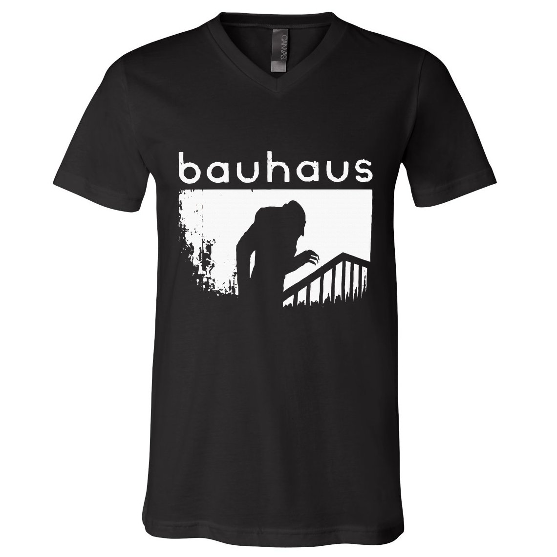 Bau Haus Goth Vampire Band Vintage V-Neck T-Shirt