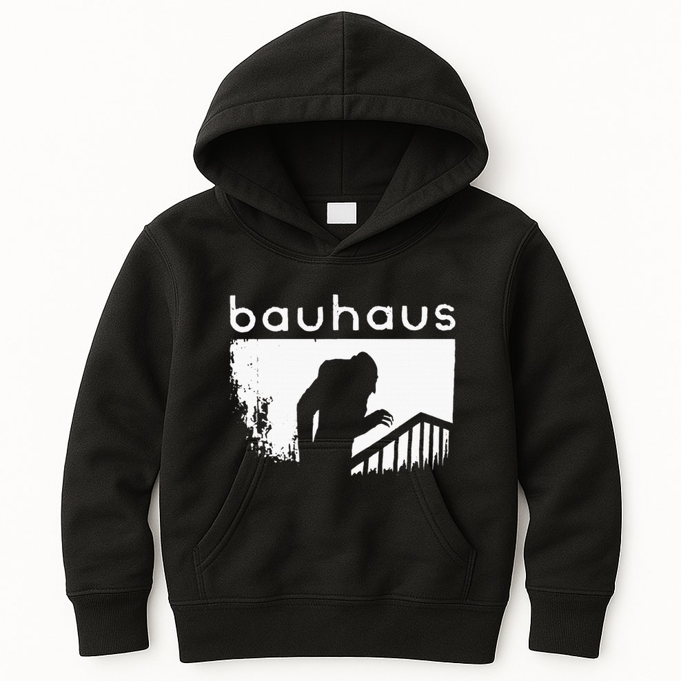 Bau Haus Goth Vampire Band Vintage Kids Hoodie