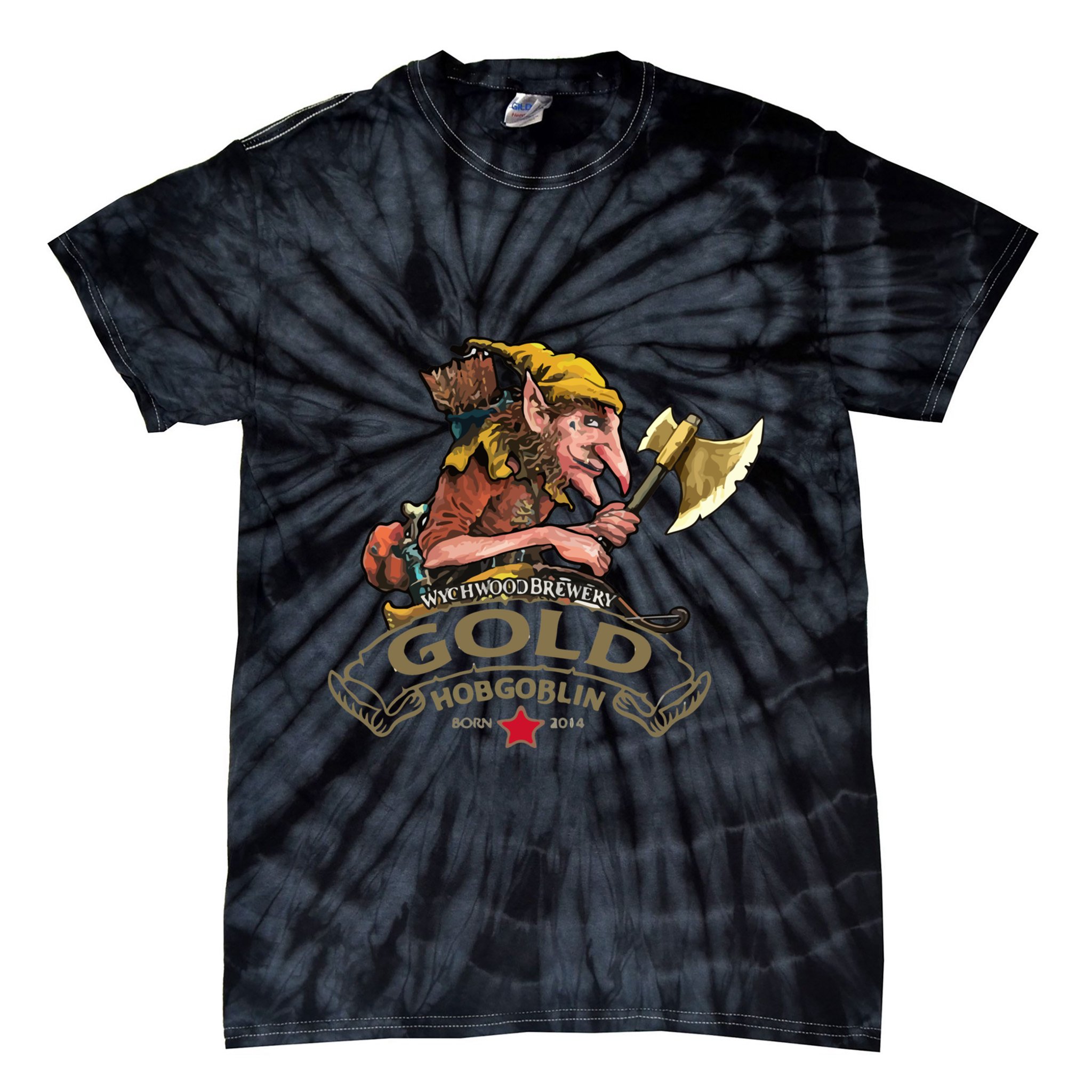 Brewery Hobgoblin Gold Tie-Dye T-Shirt