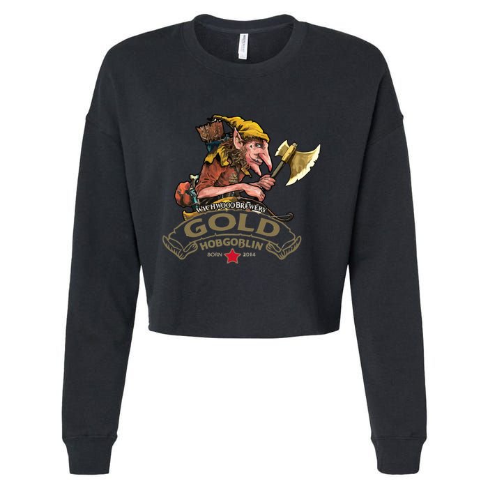 Brewery Hobgoblin Gold Cropped Pullover Crew
