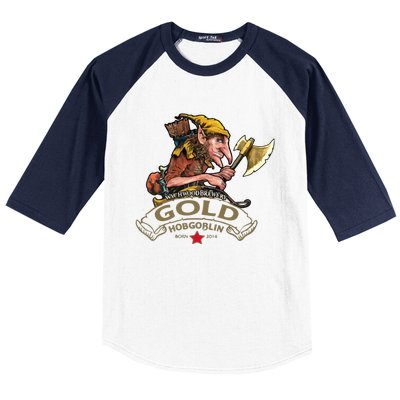 Brewery Hobgoblin Gold Baseball Sleeve Shirt