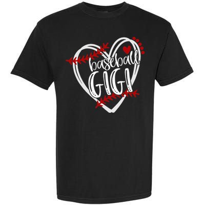 Baseball Heart GIGI Grandma T Trendy Garment-Dyed Heavyweight T-Shirt