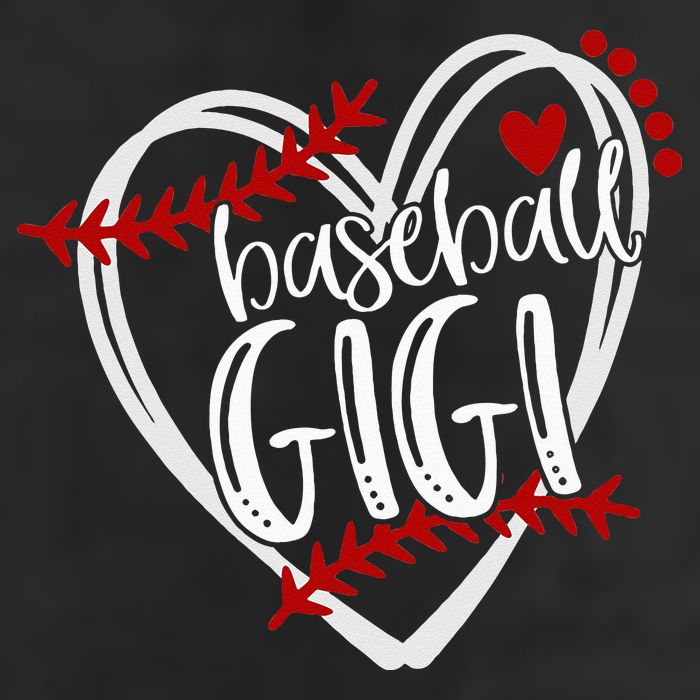 Baseball Heart GIGI Grandma T Trendy 7 Panel Mesh Trucker Snapback Hat
