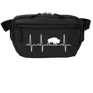 Buffalo Heartbeat Gift For Men Women Tamaraw Bison Lover Crossbody Pack