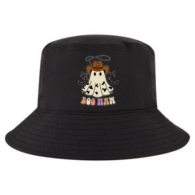 Boo Haw Ghost Western Cowboy Cowgirl Halloween Cool Comfort Performance Bucket Hat