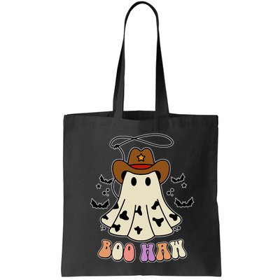 Boo Haw Ghost Western Cowboy Cowgirl Halloween Bag