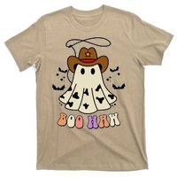 Boo Haw Ghost Western Cowboy Cowgirl Halloween T-Shirt