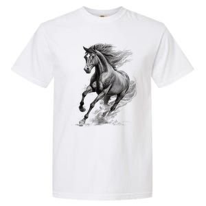 Beautiful Horse Graphic Horse Lover Garment-Dyed Heavyweight T-Shirt