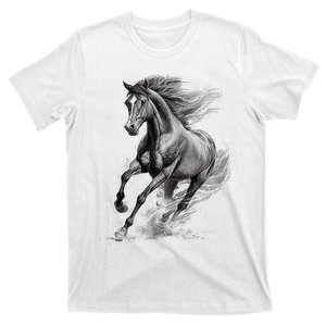 Beautiful Horse Graphic Horse Lover T-Shirt