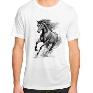 Beautiful Horse Graphic Horse Lover Adult ChromaSoft Performance T-Shirt