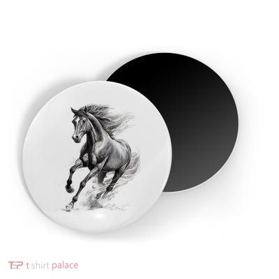 Beautiful Horse Graphic funny Horse Lover Magnet