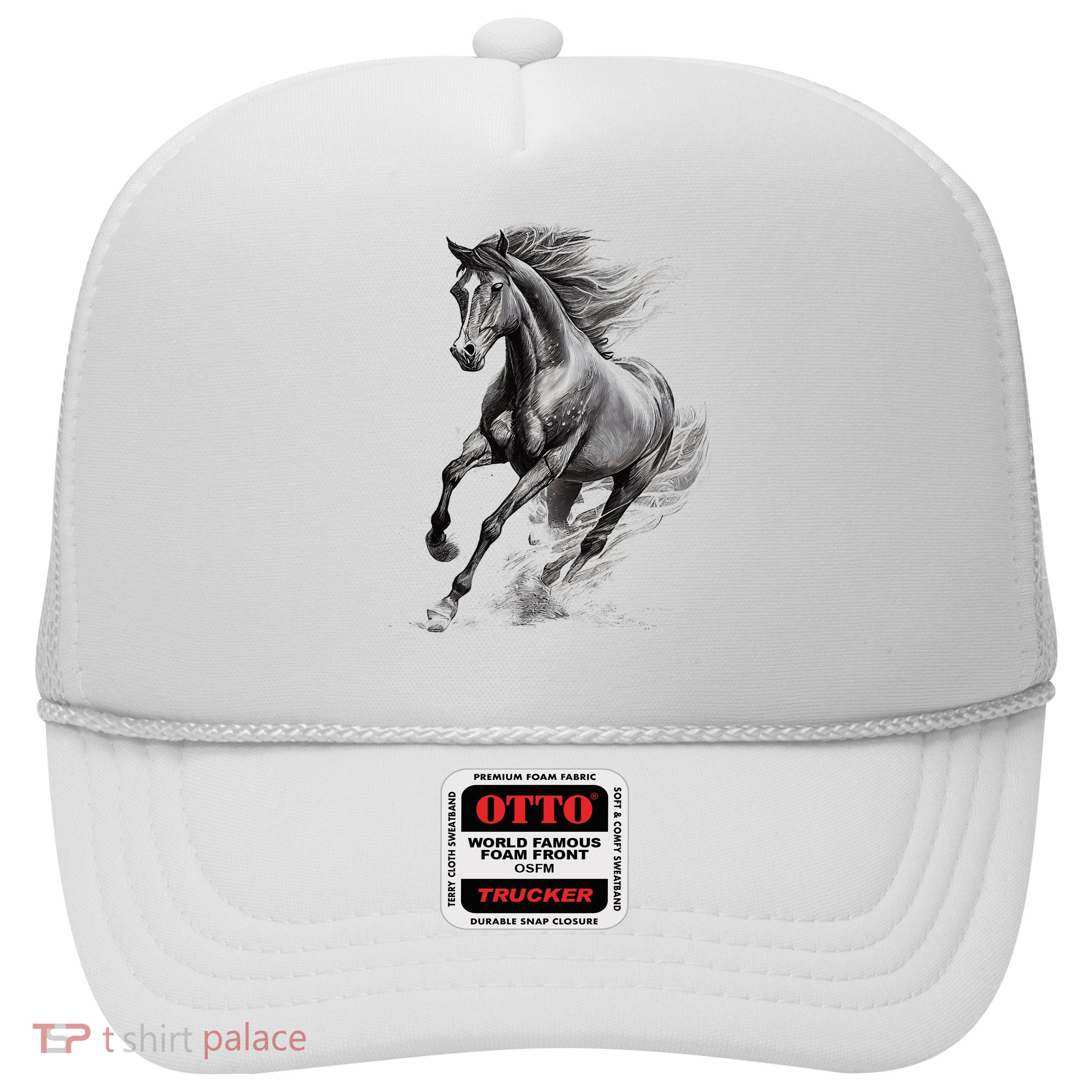 Beautiful Horse Graphic funny Horse Lover Trucker Hat