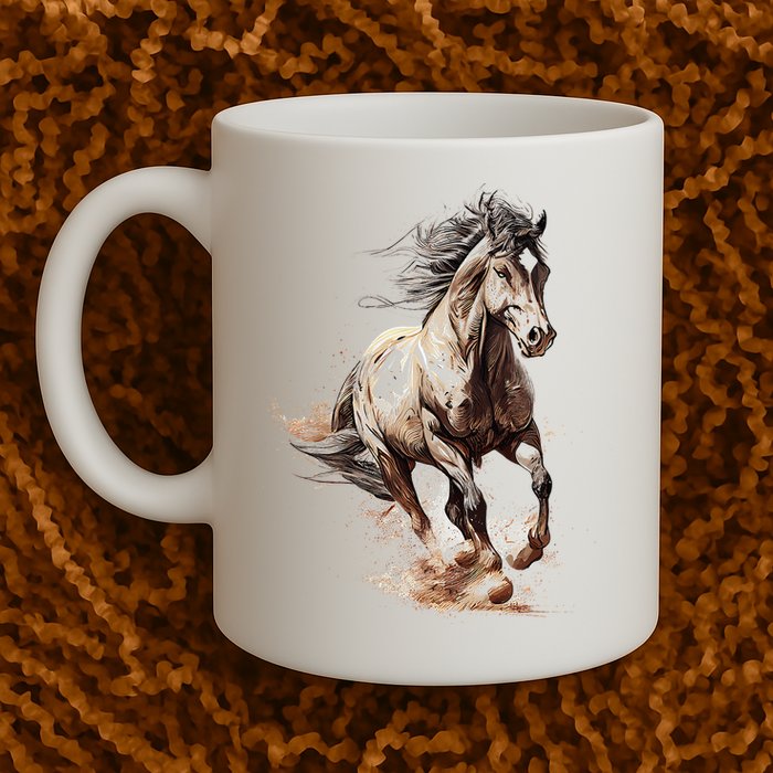 Beautiful Horse Graphic Horse funny animal Mug