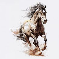 Beautiful Horse Graphic Horse funny animal Mug