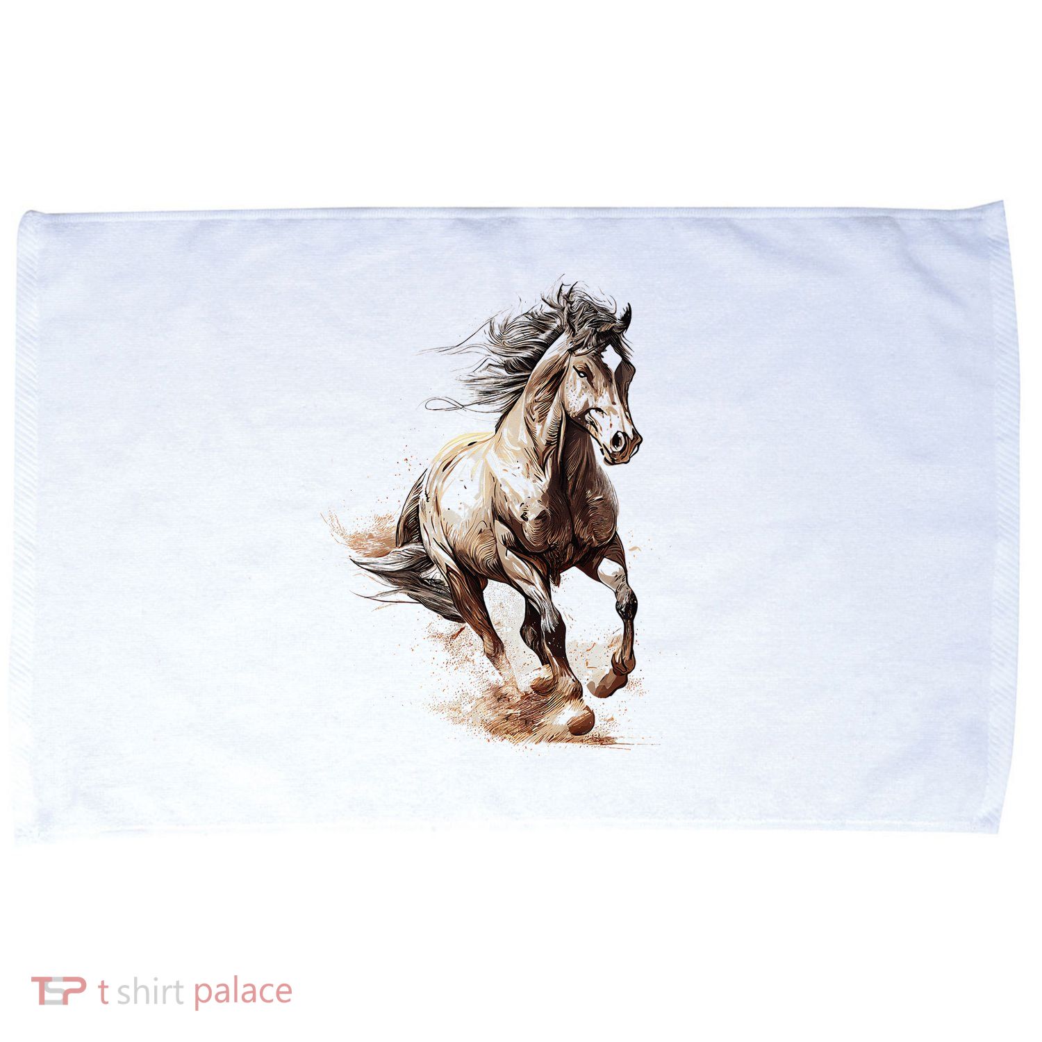 Beautiful Horse Graphic Horse funny animal Microfiber Hand Towel
