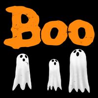 Boo Hanging Ghost Cute Funny Halloween Party Bag