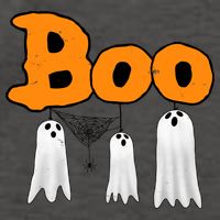 Boo Hanging Ghost Cute Funny Halloween Party Vector Backpack