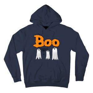 Boo Hanging Ghost Cute Funny Halloween Party Tall Hoodie