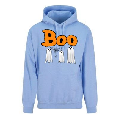 Boo Hanging Ghost Cute Funny Halloween Party Unisex Surf Hoodie