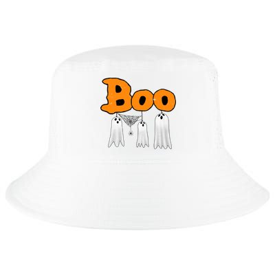 Boo Hanging Ghost Cute Funny Halloween Party Cool Comfort Performance Bucket Hat