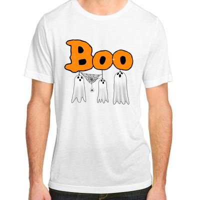 Boo Hanging Ghost Cute Funny Halloween Party Adult ChromaSoft Performance T-Shirt