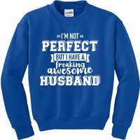 Best Husband Gift For Wife Valentine's Day Gift Kids Sweatshirt