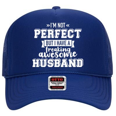 Best Husband Gift For Wife Valentine's Day Gift High Crown Mesh Back Trucker Hat