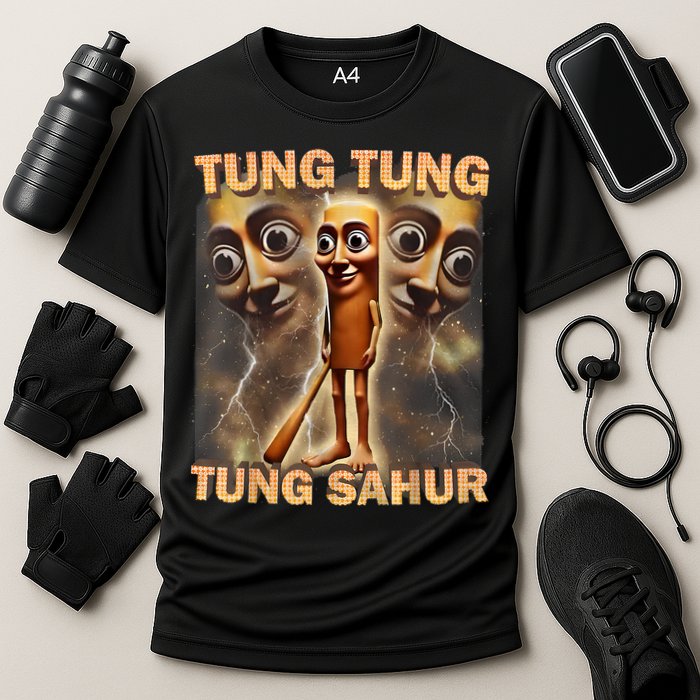 Brainrot Humor Gen Z  Cooling Performance Crew T-Shirt