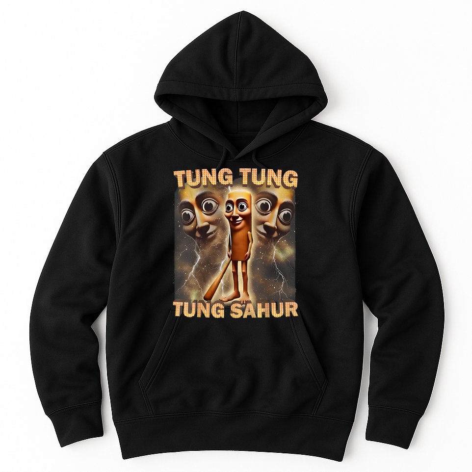 Brainrot Humor Gen Z  Hoodie