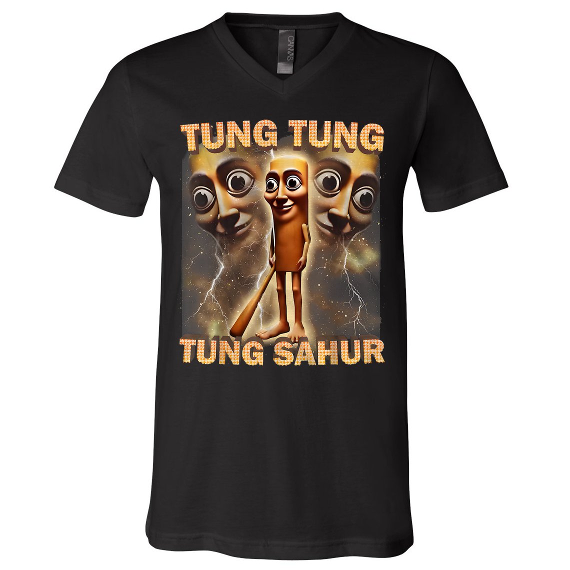 Brainrot Humor Gen Z  V-Neck T-Shirt