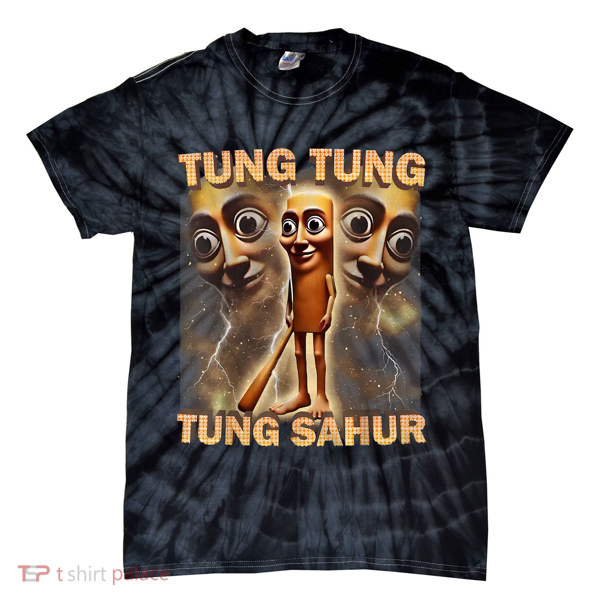 Brainrot Humor Gen Z  Tie-Dye T-Shirt