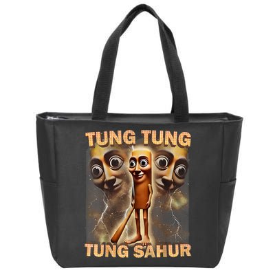 Brainrot Humor Gen Z  Zip Tote Bag