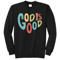 Bible Heart God Is Good Jesus Christian Prayer Preacher Sweatshirt